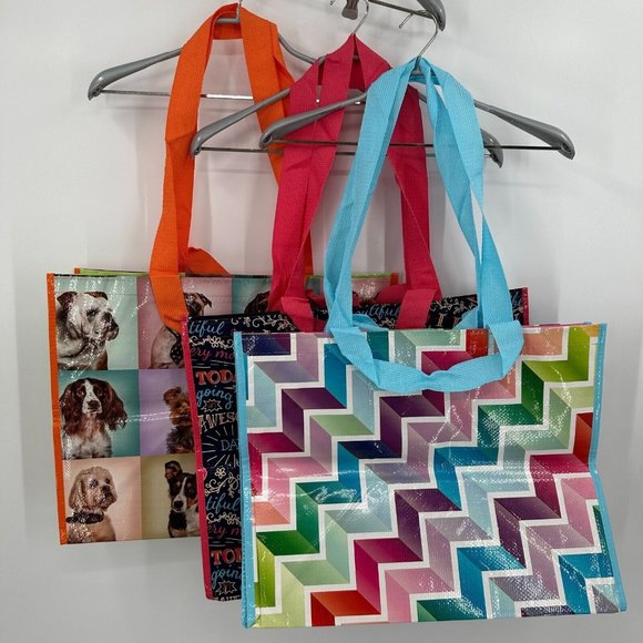 Berkley Other Berkley Jensen Large Reusable Shopping Bags 3pack